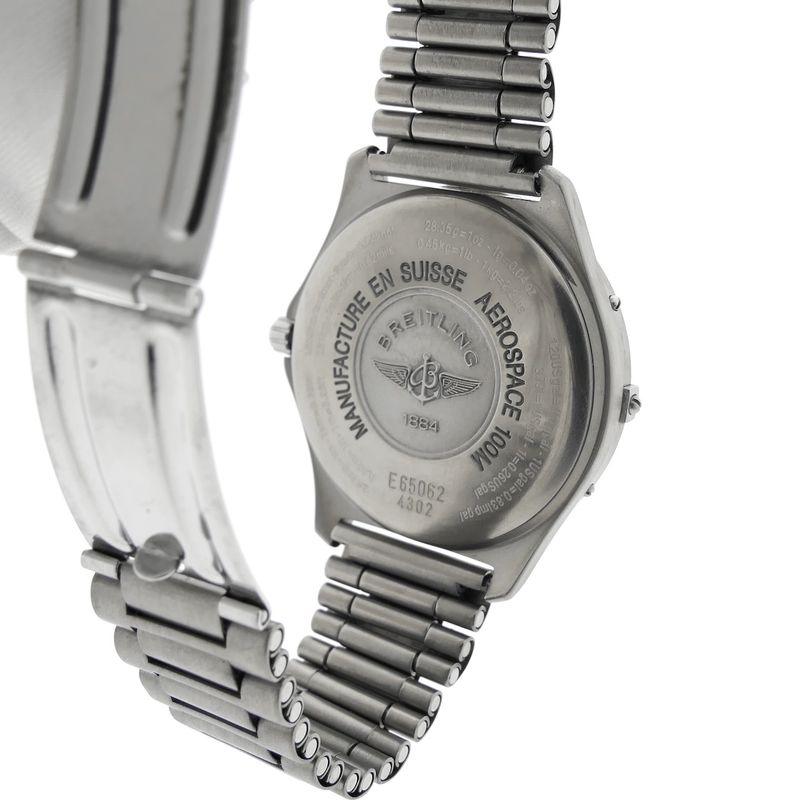 Image 10 of Breitling Aerospace Titanium E65062; Analog/digital men's watch