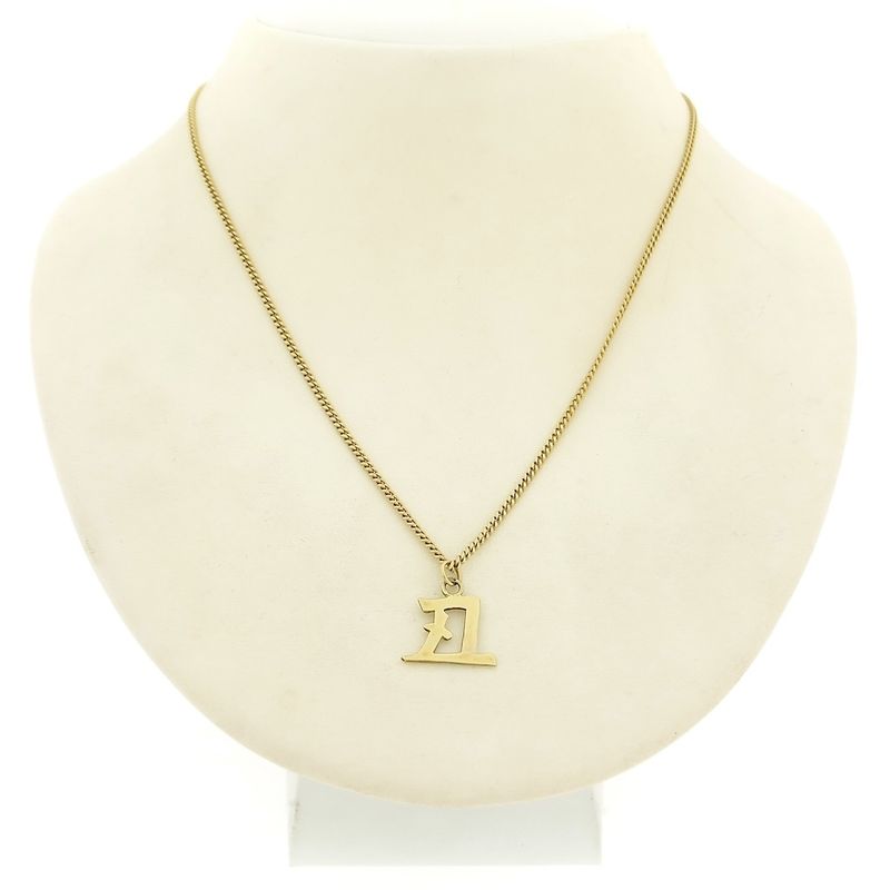 Image 3 of Gold pendant of Chinese horoscope sign; Ox