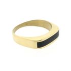 Image 5 of Gold ring with onyx | Men