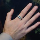 Image 2 of Two-tone Rolex President band ring | Men