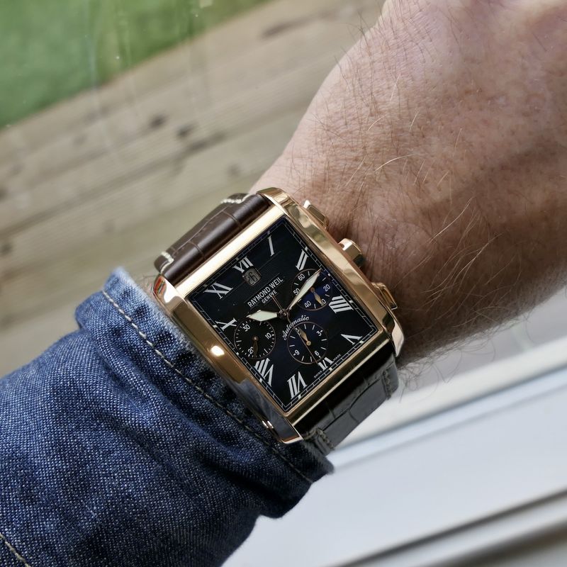 Image 22 of Raymond Weil Don Giovanni Cosi Grande Automatic 14885; 18k Gold men's watch