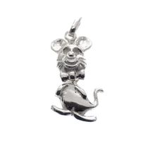 Silver pendant; Rabbit