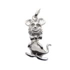 Image 1 of Silver pendant; Rabbit