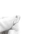 Image 9 of White gold ring with diamonds; 0.075 ct.