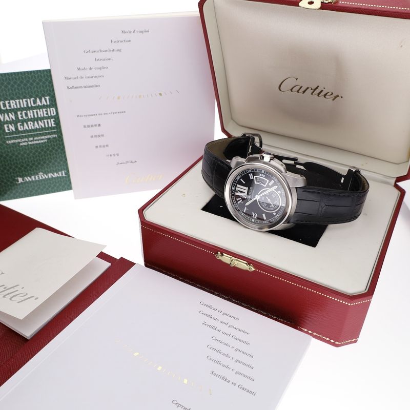 Image 4 of Cartier 'Calibre de Cartier' 3389 W7100014; Automatic men's watch