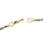 Image 8 of Gold Long Braided Fox Tail Necklace | 87.5 cm