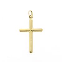 Gold pendant of a cross
