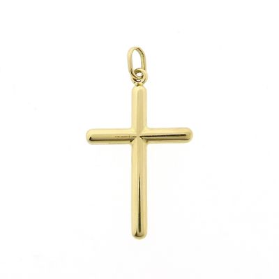Image 1 of Gold pendant of a cross