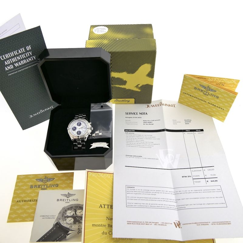 Image 14 of Breitling Colt Chronograph A13335; Automatic men's watch