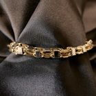 Image 7 of Two-tone gold magnum link bracelet