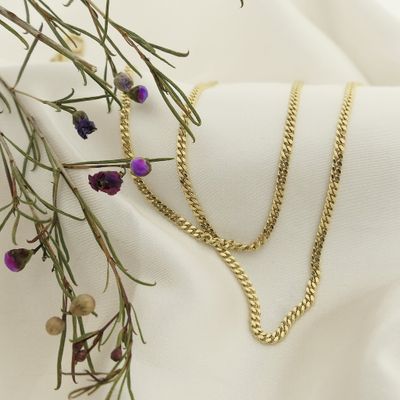 Image 1 of Gold gourmet link chain