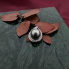 Image 8 of 8 carat pendant with Tahitian pearl and zirconia