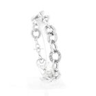 Image 1 of Silver fantasy link bracelet.
