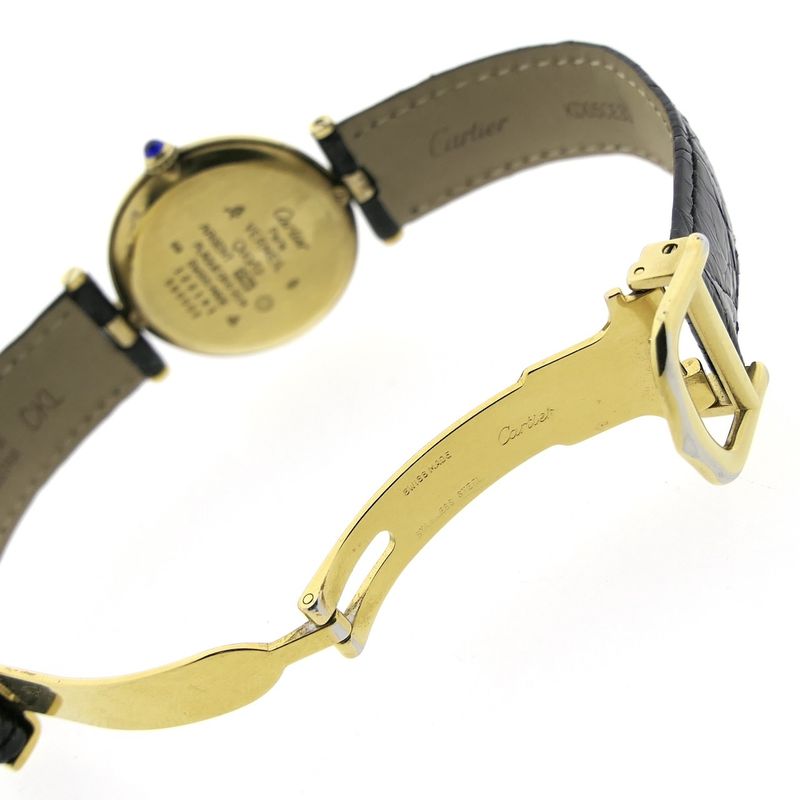 Image 11 of Cartier Vermeil Must Trinity; Ladies watch