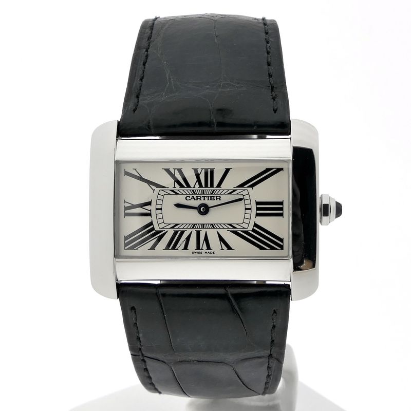 Image 1 of Cartier Tank Divan 2600; Dames horloge in full-set