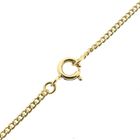 Image 4 of Gold thin gourmet link chain