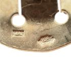 Image 7 of Red coral beads bracelet with gold clasp; Antique | Ø 60mm