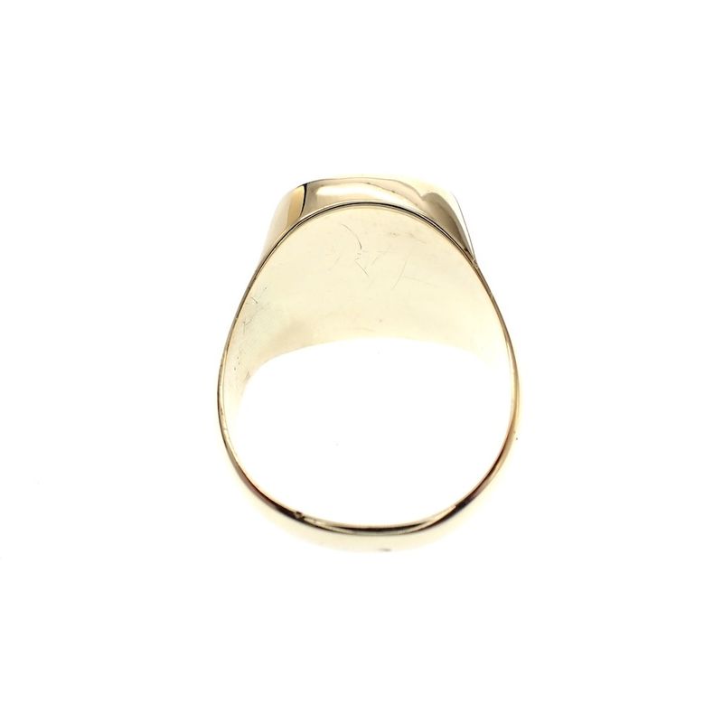Image 5 of Gold signet ring with onyx | Men