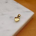 Image 2 of Gold Pendant with Diamond; 0.05 ct.