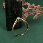 Image 2 of Rose gold solitaire ring with diamond | 0.22 ct.