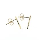 Image 5 of Gold wing stud earrings