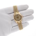 Image 14 of Rolex Lady-Datejust 26mm 6916; Vintage 18k Gold Women's Watch