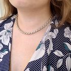 Image 2 of Two-tone gold link necklace