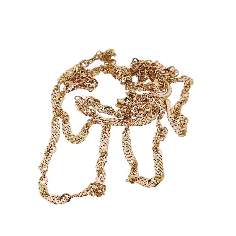 Image 8 of Rose gold twisted link chain