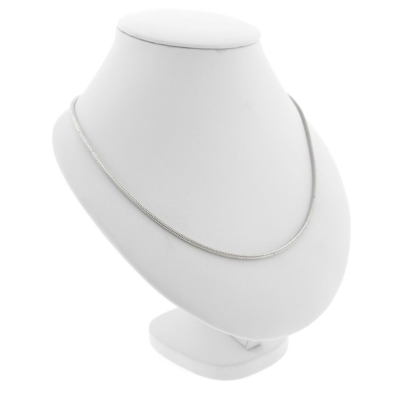 Image 3 of Silver snake link chain | 42 cm