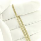 Image 5 of Gold gourmet link chain | 51 cm