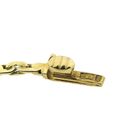 Image 7 of Gold necklace with a fixed pendant and diamond; 0.005 ct. | 44.5 cm