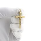 Image 9 of 18-karat gold pendant of a cross with corpus | INRI