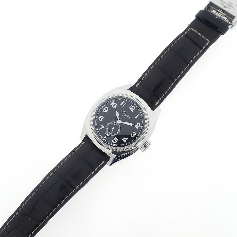Image 10 of Longines Heritage 1935; Automatic pilot's watch for men