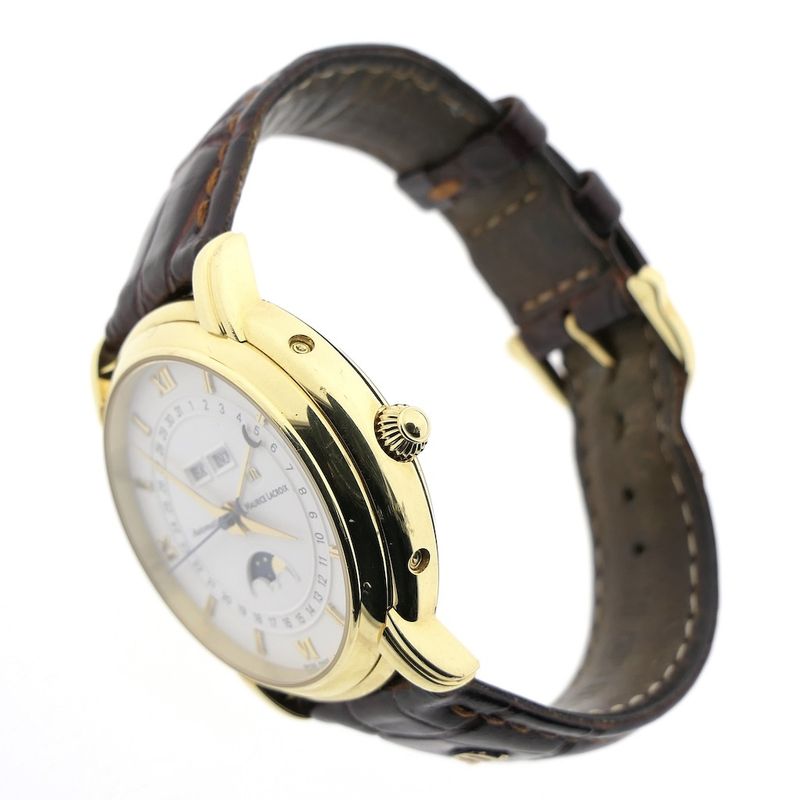Image 11 of Maurice Lacroix Masterpiece Moonphase; 18k gold men's watch