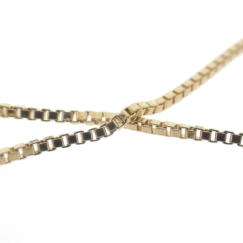 Image 4 of Golden Venetian link chain | 46 cm