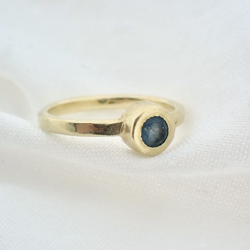 Image 6 of Gold ring with tourmaline