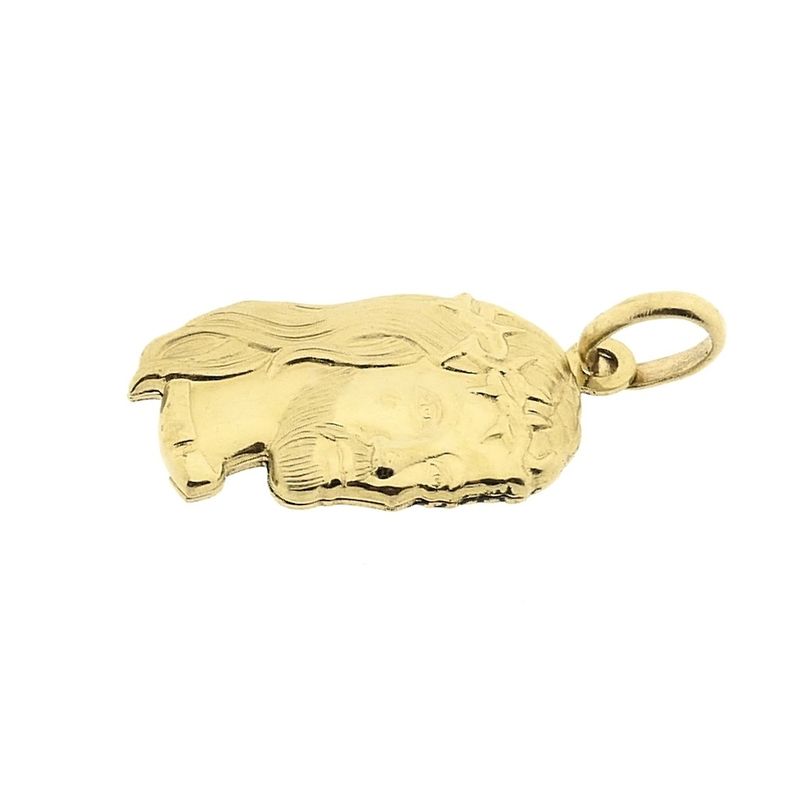Image 8 of Gold pendant with the face of Jesus