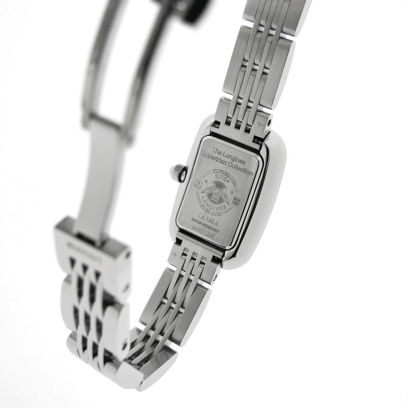 Image 6 of Longines Equestrian Collection L6.140.4; Women's watch with diamonds