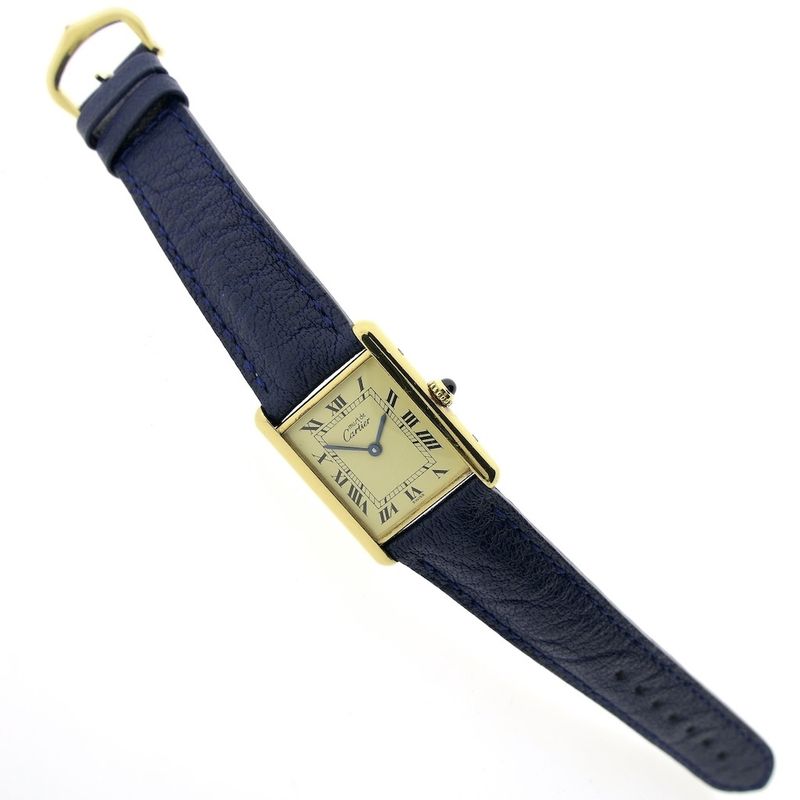 Image 14 of Cartier Tank 'Vermeil'; Women's watch