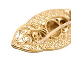 Image 7 of Gold brooch with Zeeland buttons