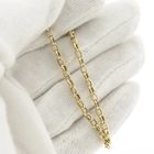Image 5 of Gold anchor link bracelet | 18 cm
