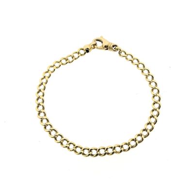 Image 2 of Solid gold gourmet link bracelet