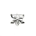 Image 5 of 8 Ct. floral brooch with pearl