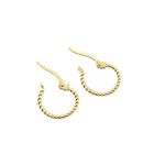 Image 6 of Gold twisted earrings