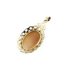 Image 5 of Gold pendant with cameo