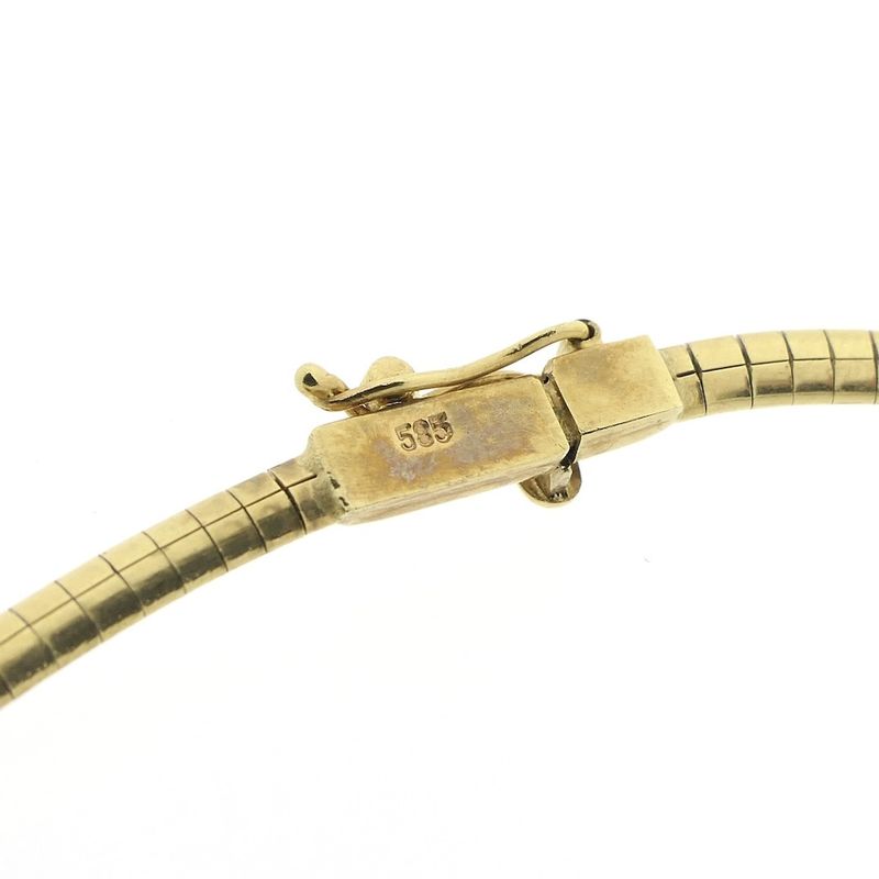 Image 6 of Gold Omega necklace