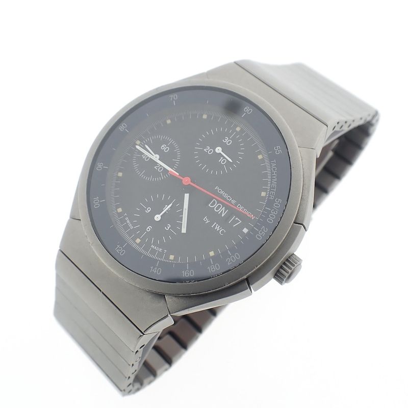 Image 5 of IWC Porsche Design Chronograph; Titanium men's watch