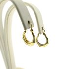 Image 1 of Vintage gold hoop earrings