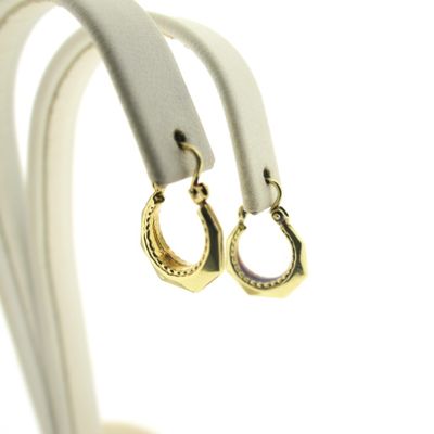 Image 1 of Vintage gold hoop earrings