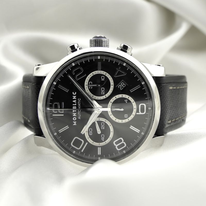 Image 10 of Montblanc Timewalker Meisterstück 7069; Automatic chronograph men's watch